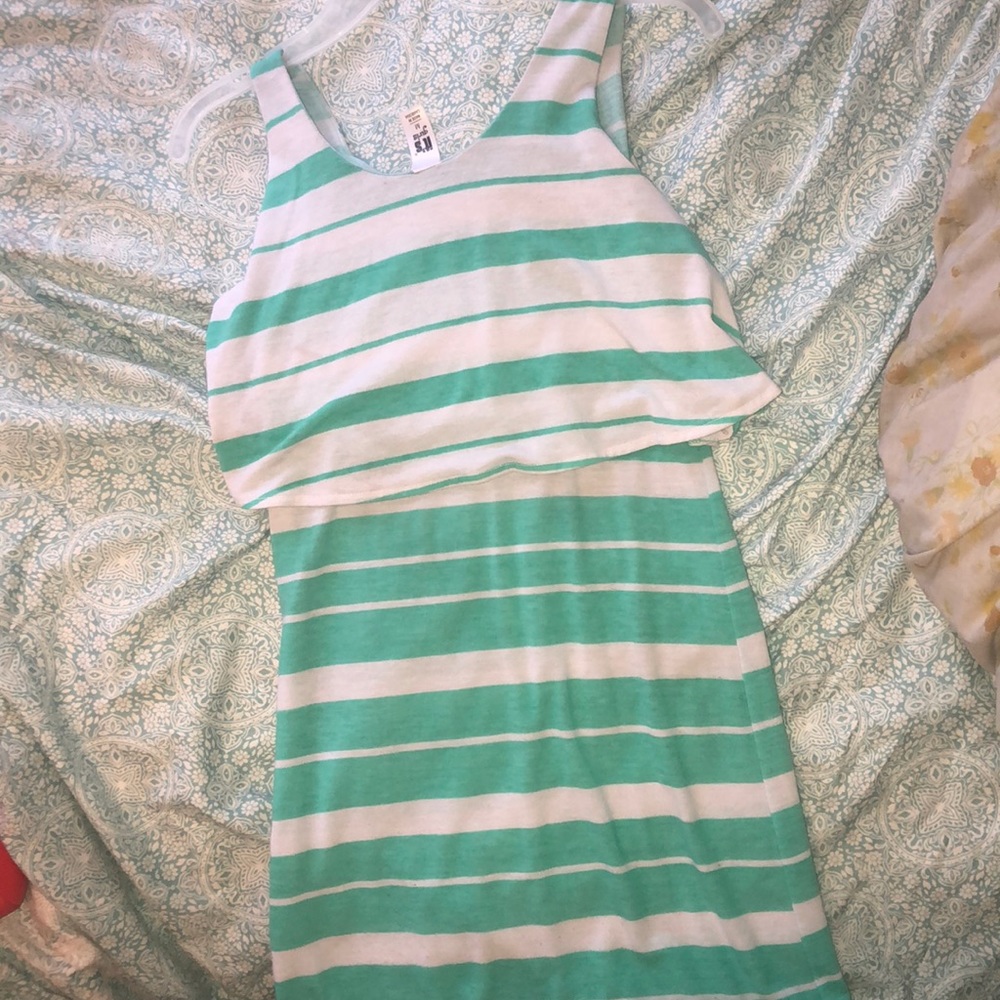 Turquoise dress